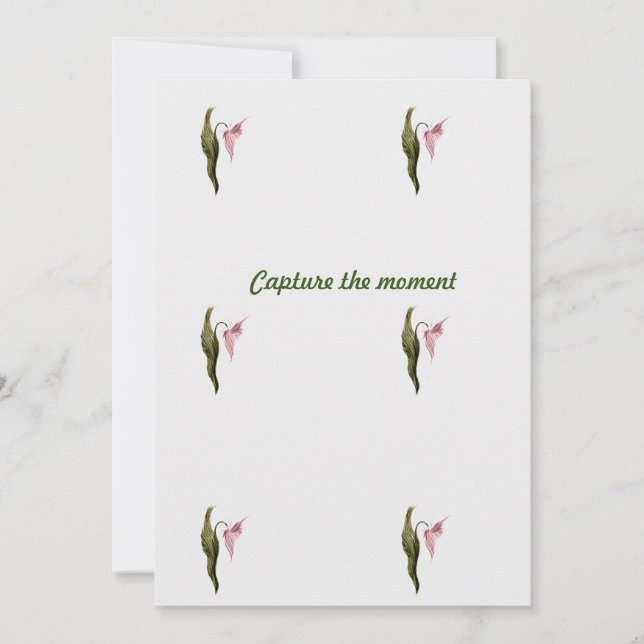 Flat note save the date (Front)