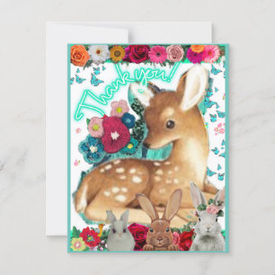 Flat notecard