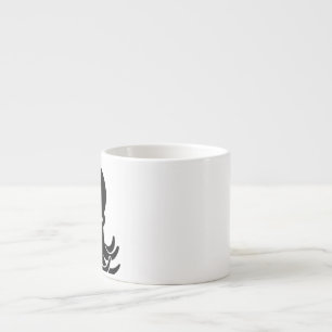 Flat Octopus Espresso Cup