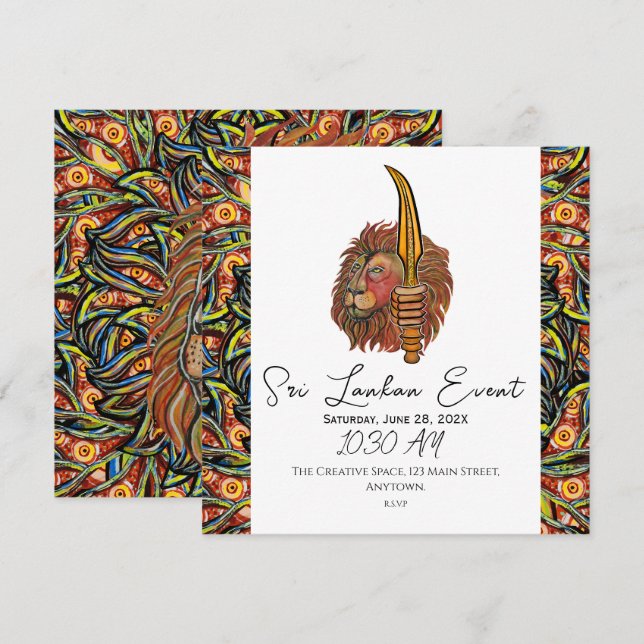 Flat Save The Date Card (Front/Back)