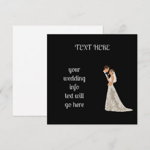 Flat Save The Date Card