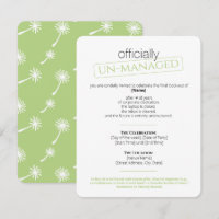 Flat Save The Date Card