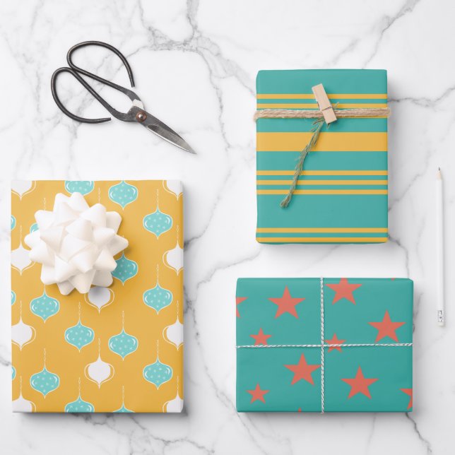 Flat sheet wrapping paper  (Front)