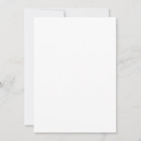 Flat Size 5" x 7" Paper Matte Envelopes White