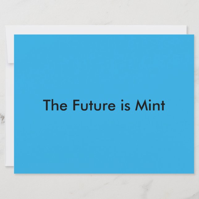 Flat Sky Blue Background for Web & Print (Back)