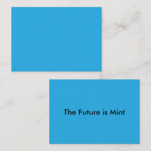 Flat Sky Blue Background for Web & Print Calling Card