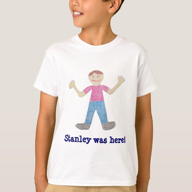 Flat Stanley-Kids T-Shirt (Front)