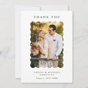 Flat Thank You Card