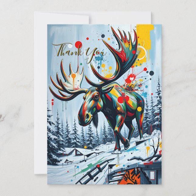 Flat Thank You Card (Front)