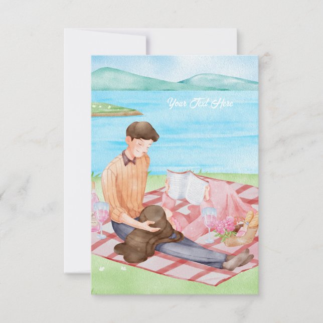 Flat Thank You Card (Front)