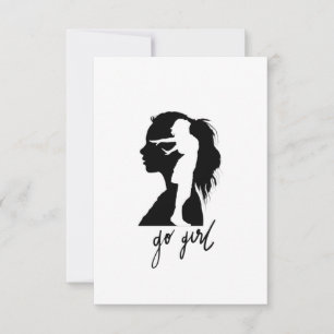 Flat Thank You Card