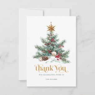Flat Thank You Card