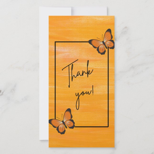 Flat Thank You Card (Front)