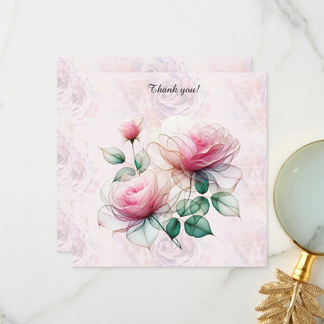 Flat Thank You Card (Creator Uploaded)