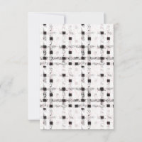 Flat Thank You Card