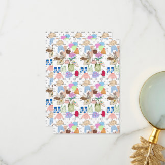 Flat Thank You Card