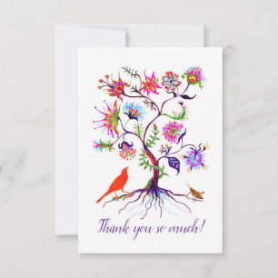 Flat Thank You Card
