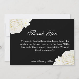Flat Thank You Card