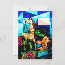 Flat Thank You Card