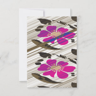 Flat Thank You Card