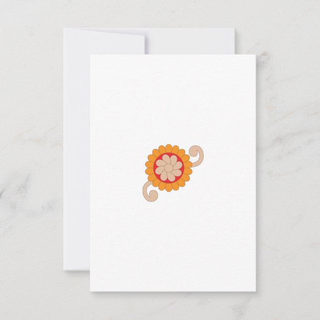 Flat Thank You Card (Front)