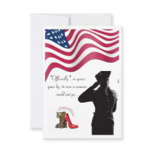 Flat Thank You Card