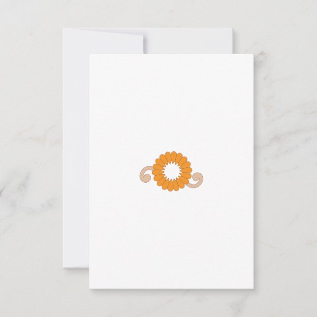 Flat Thank You Card (Front)