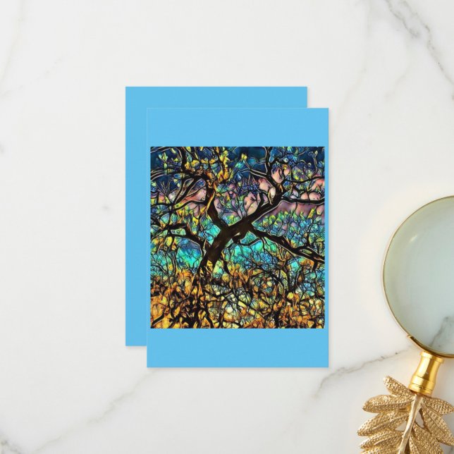 Flat Thank You Card 3.5"x5" (Front/Back In Situ)