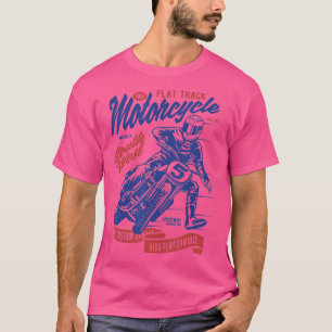 Flat Track Motorcycle Motocross Biking Dirt Bike M T-Shirt