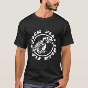 Flat Track Motorcycle Racing Speedway Rider T-Shirt