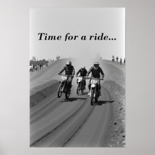 Flat track racing  poster