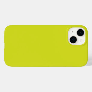 Flat Yellow Background – Back-to-School Texture Case-Mate iPhone 14 Case