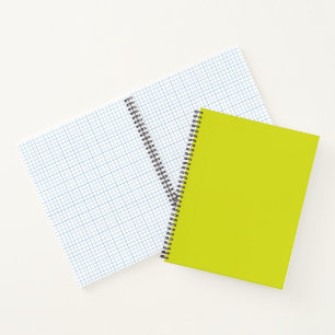 Flat Yellow Background – Back-to-School Texture Notebook