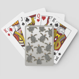 Flatback Sea Turtle Hatchling Playing Cards