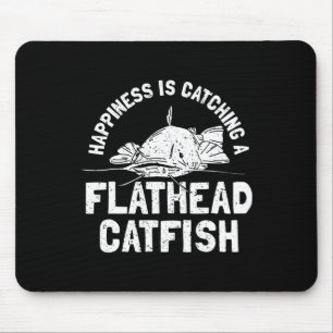 Flathead Catfish - Catfish Fishing Fish For Catfis Mouse Pad