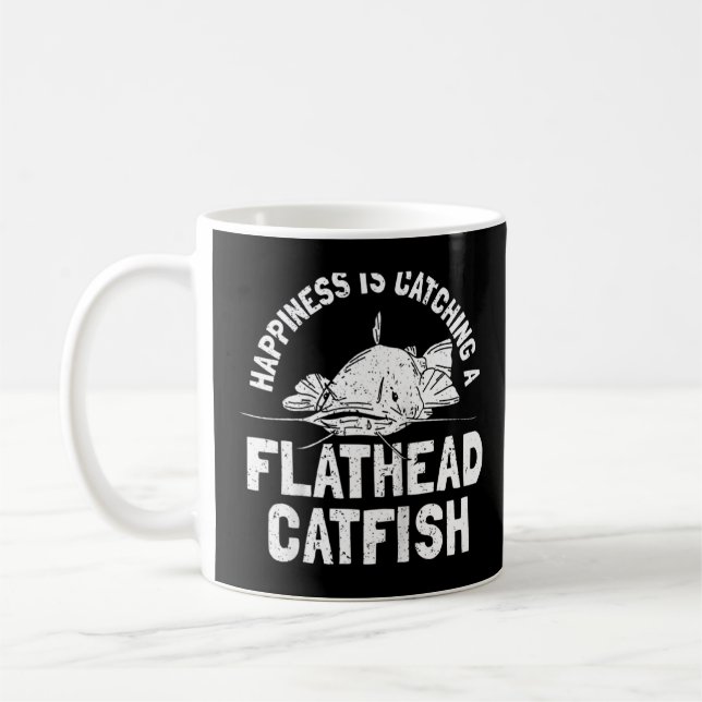 Flathead Catfish Catfish Fishing Fish For Catfish  Coffee Mug (Left)