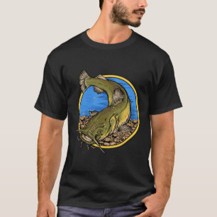 Flathead Catfish Fishing T-Shirt