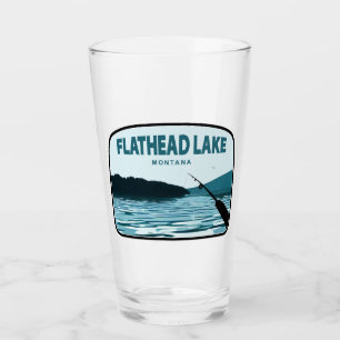 Flathead Lake Montana Fishing Rod Glass