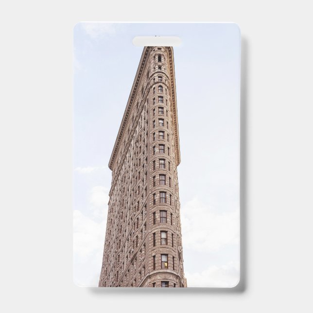 Flatiron building badge (Front)