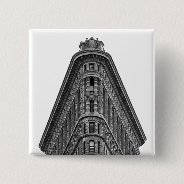 Flatiron Building Button (Front)