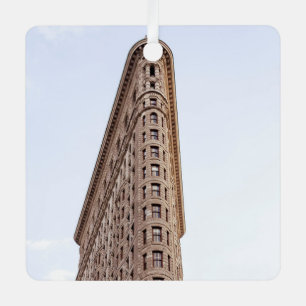 Flatiron building metal ornament