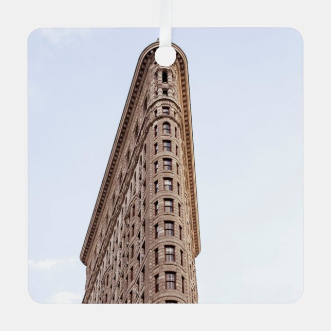 Flatiron building  metal ornament (Front)