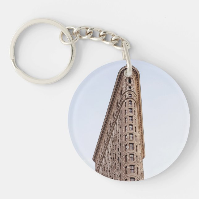 Flatiron Building New York City  Keychain (Front)