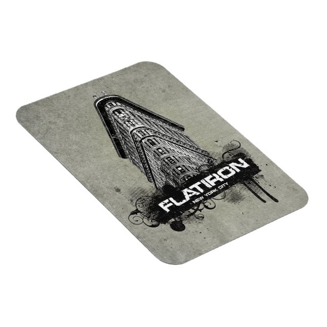Flatiron Building New York City Magnet (Right Side)