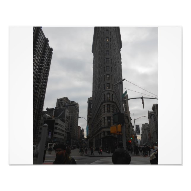 Flatiron Building Photo Print (Front)