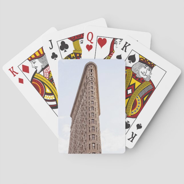Flatiron building playing cards (Back)