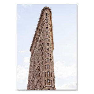 Flatiron building postcard table number