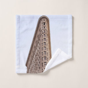 Flatiron building postcard wash cloth