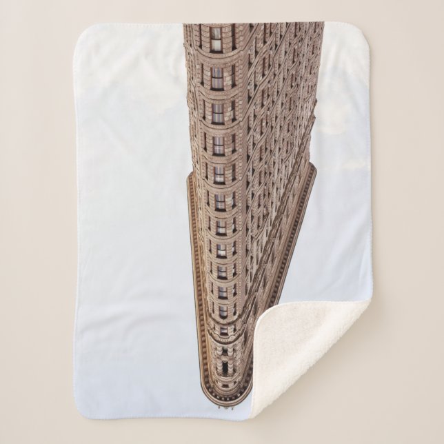 Flatiron building  sherpa blanket (Front)