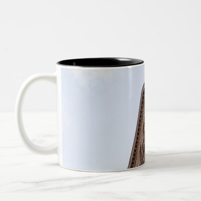Flatiron building  Two-Tone coffee mug (Left)